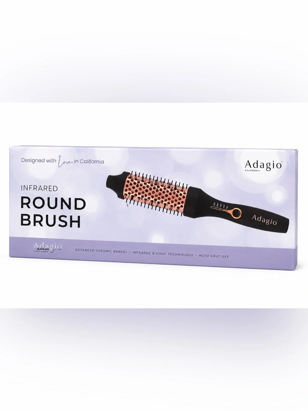 Adagio Infrared Round Brush
